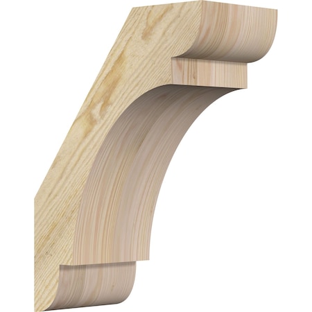 Ekena Millwork 6"W x 12"D x 16"H Olympic Rough Sawn Knee Brace, Douglas Fir BRC06X12X16OLY00RDF